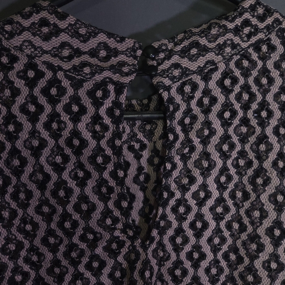 Lane Bryant Pink and Black Floral Tunic - Picture 5 of 9